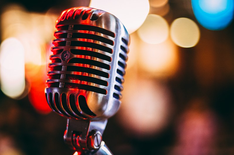 Microphone soul music